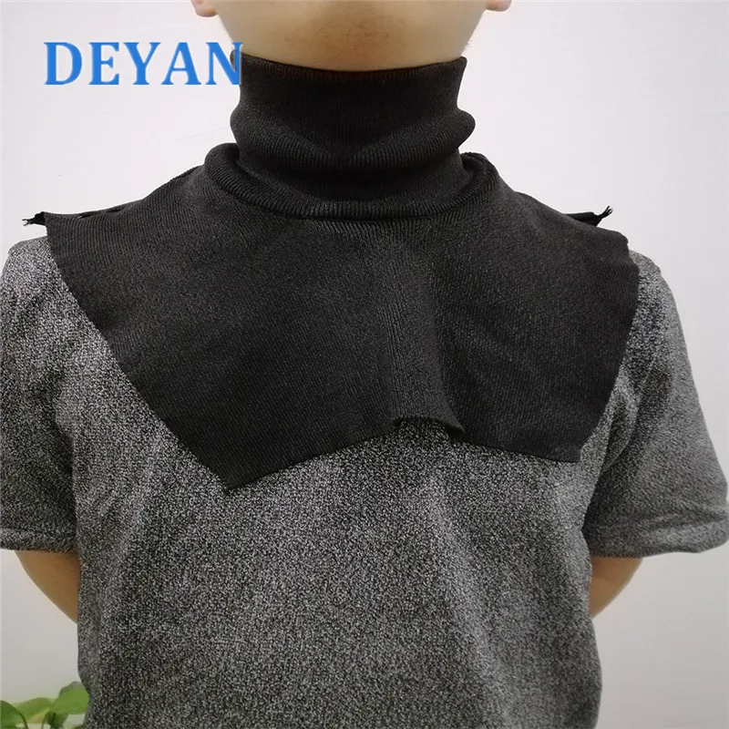 Профессиональный Черный уровень 5 защита шеи от порезов защитная накладка на шею