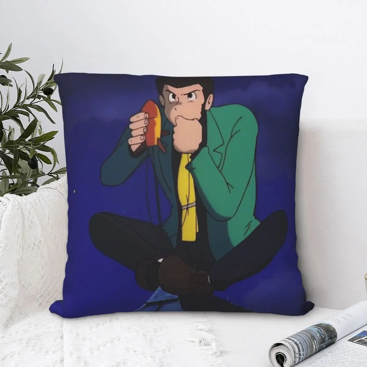 

Ace наволочка для подушки Lupin III, драма, минекура, Fujiko, анимация, короткие, плюс, наволочки для домашнего декоративного рюкзака