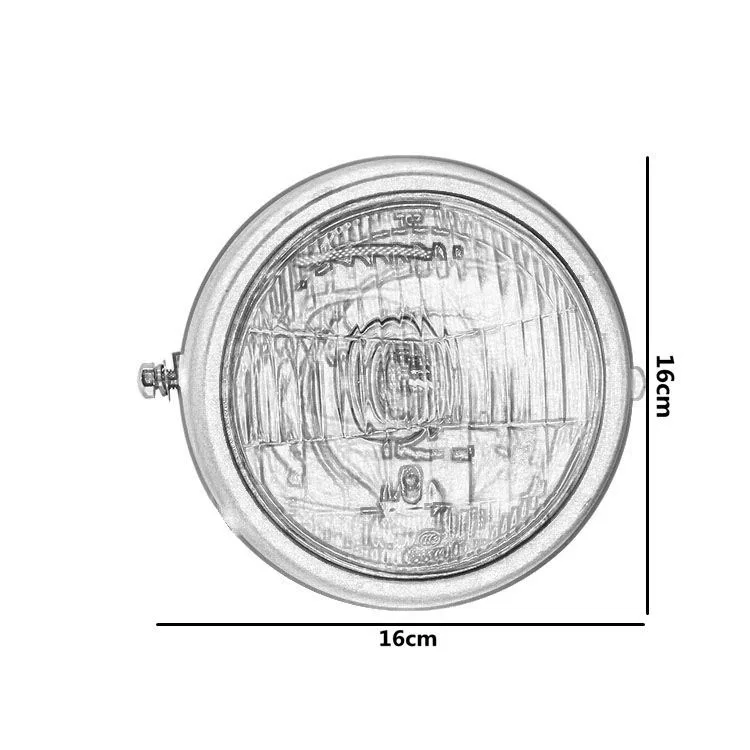 Передняя фара мотоцикла Refit Retro галогенная универсальная для Harley Chopper Bobber Custom Cruiser