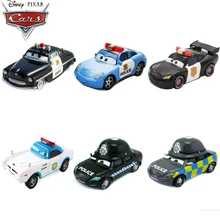 Disney Pixar Cars 2 3 автомобиль черный меркурий город полицейский круиз шериф маккуин SallyModel металлическая литая под давлением игрушка для мальчиков подарки на день рождения 1:55