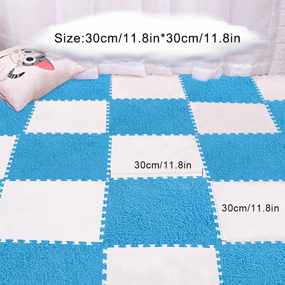 1 шт. лидер продаж 30x30 см для гостиной спальни детей мягкий ковер волшебный