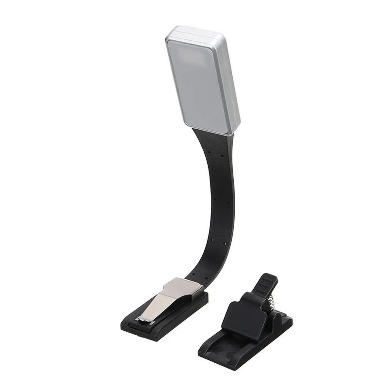 

Flexible Reading LED Light Book Light Clip-on Beside Bed Table Desk Lamp Mini LED Book Light USB Rechargeable Book Reading Lamp