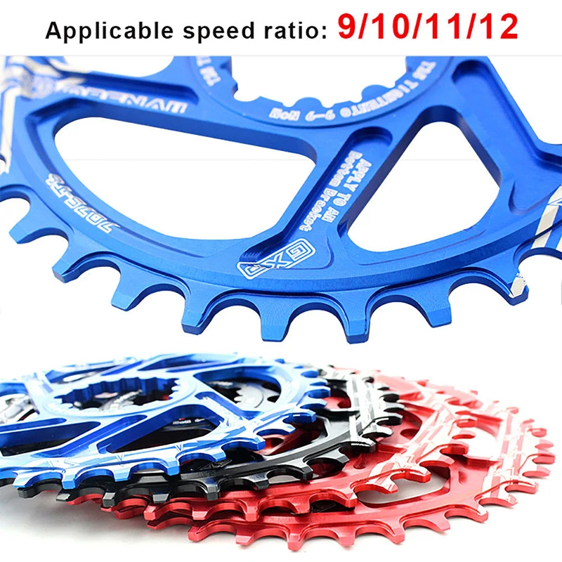 Улитка GXP горный велосипед цепь кольцо горного велосипеда 34T 36T 38T 40T узкий широкий