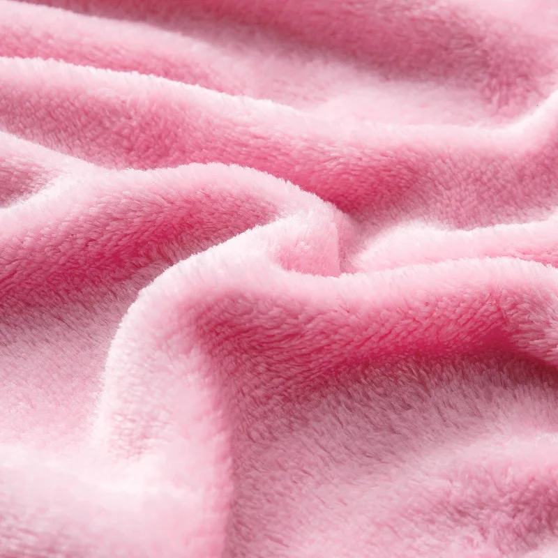 Зимняя теплая натяжная простыня из полиэстера розовый желтый мягкий бархатный