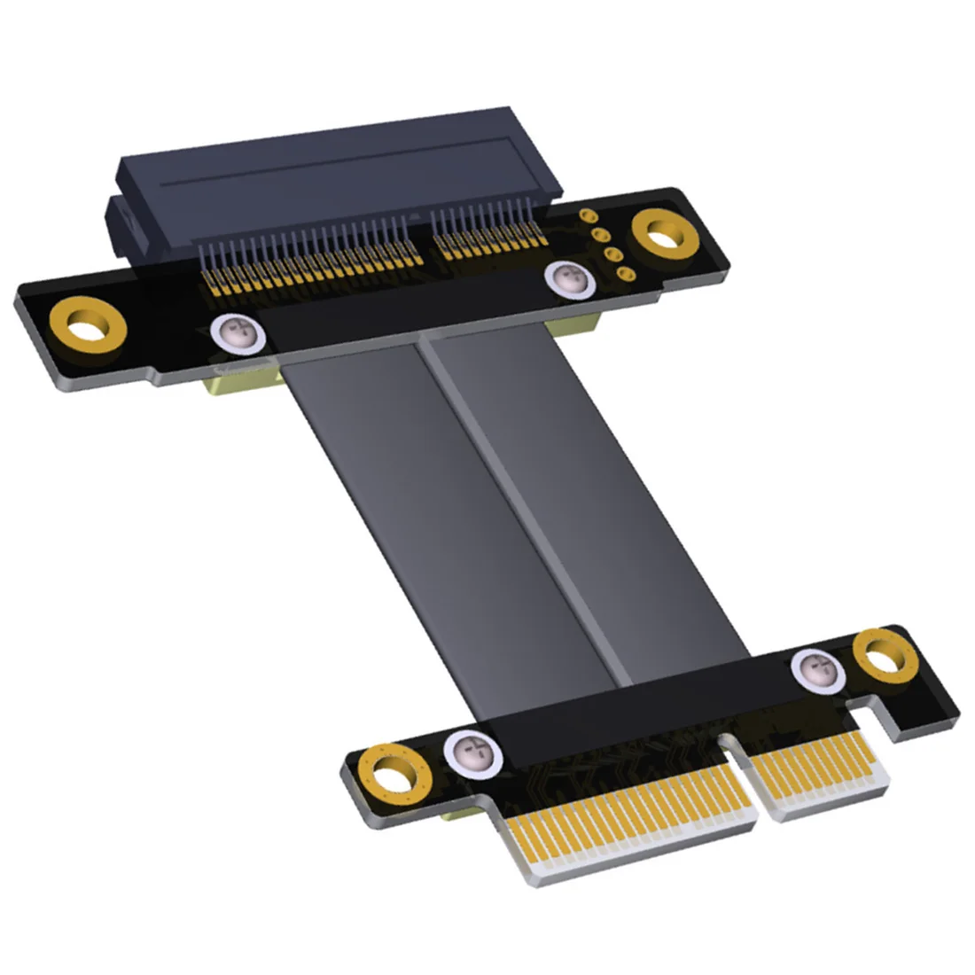 Удлинительный кабель PCIe 3 0x4 Male to Female PCI Express Gen3 32G/bps материнская плата графическая