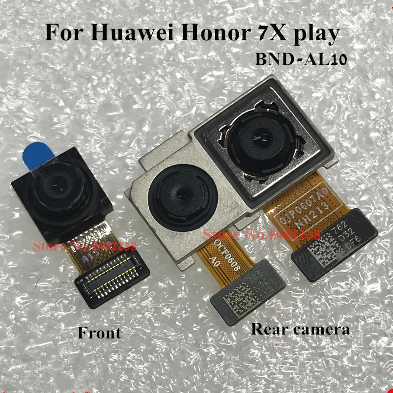 

Original Back Main Camera Flex Cable For Huawei Honor 7X Play BND-AL10 Front Rear Built-in Facing Camera Module Replacement Part
