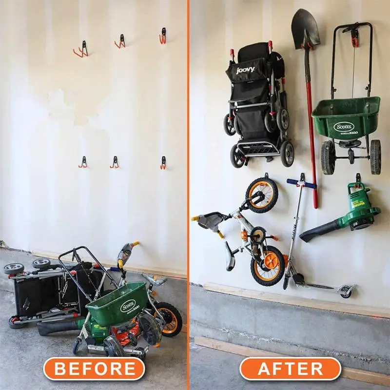 2 крючка сверхмощный винт монтажный крючок для организации держателя