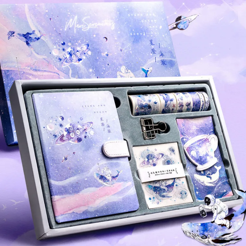 Блокнот-ежедневник для девочек и женщин 75 шт./компл. набор наклеек бумажных лент