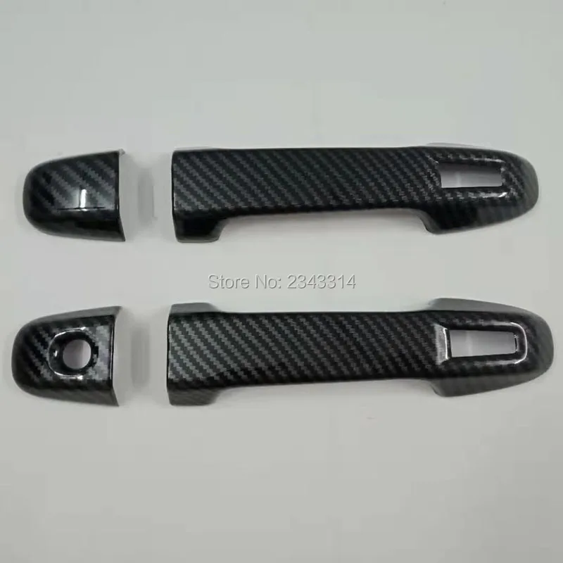Для Toyota GT86 2017 2018 2019 крышка чаши дверной ручки из АБС углеволокна внешняя gt86