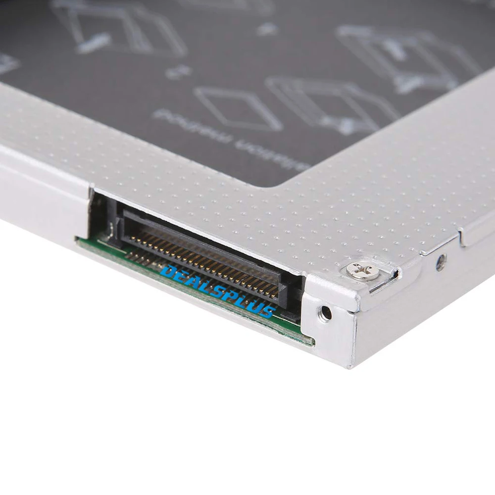 Новый 9 5 мм 2-й HDD Caddy IDE для SATA 2 корпус ноутбука адаптер Optibay SSD жесткий диск