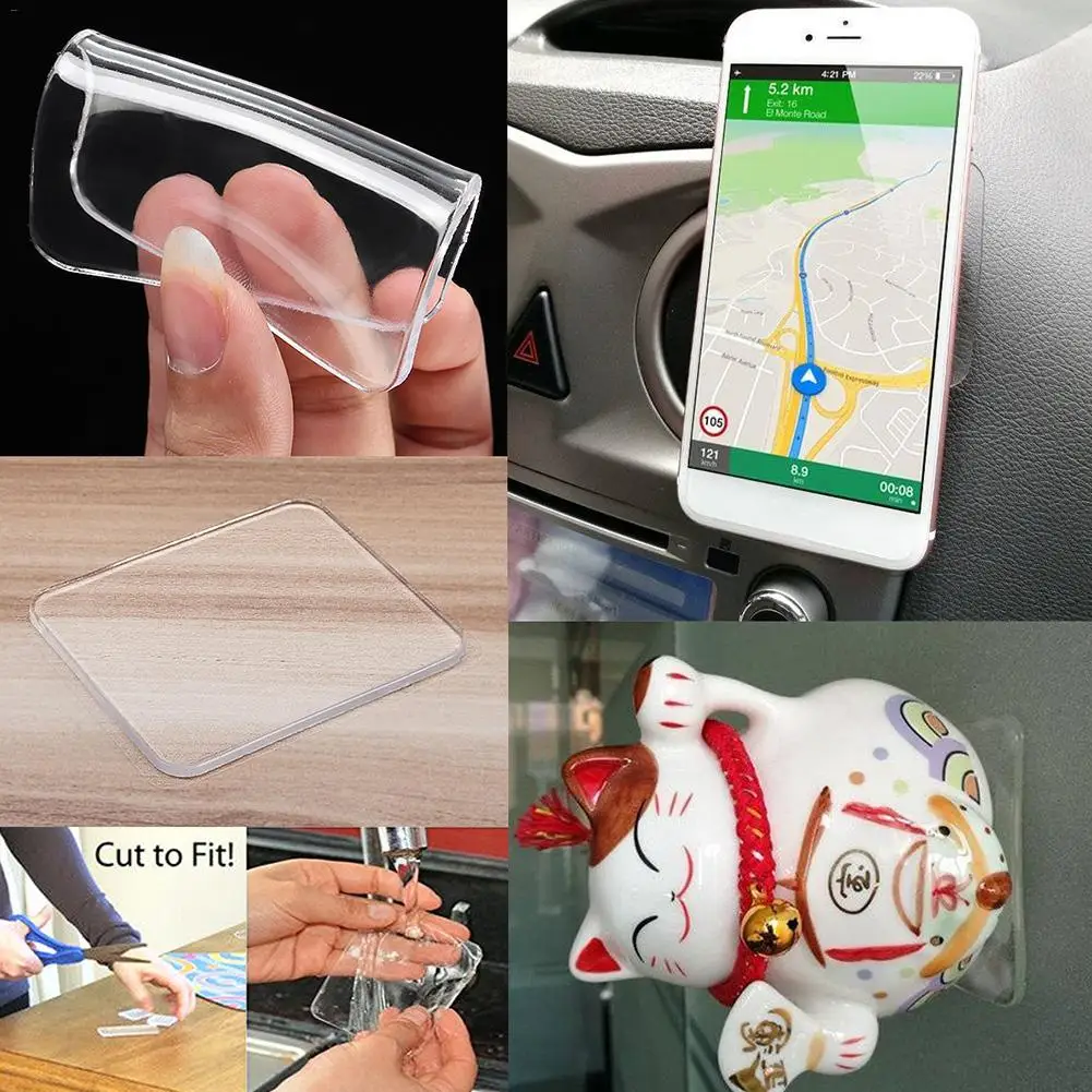 Супер липкие гелевые прокладки фиксирующие захватные Нескользящие