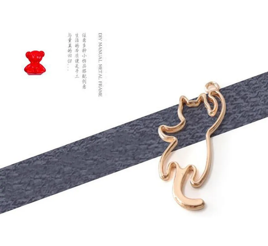 8 шт./компл. сделай сам кот кабошон металлическая фоторамка подвески