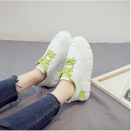 Кроссовки женские сетчатые в стиле панды дышащие спортивная обувь для отдыха