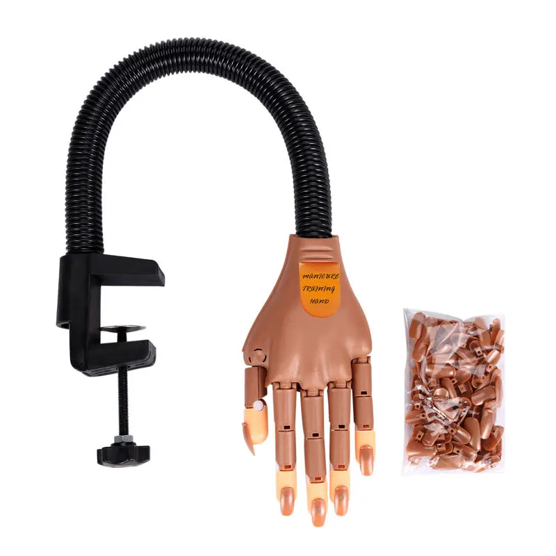 

Prosthetic Hand Model for Nail Art Training Fake Hand Making Exercises Painting Tool Manicure Beginner Practice Equipment