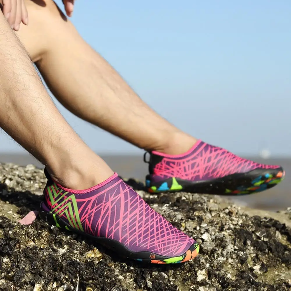 Водонепроницаемая обувь Кроссовки для мужчин и женщин Мужская пляжная Обувь