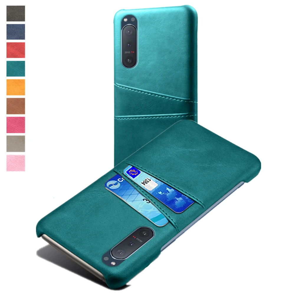 

For Sony Xperia 5 II 20 8 2 Coque PU Leather Card Slots Wallet Cover For Sony Xperia 10 1 II 5 Plus Xperia5 Phone Case Funda
