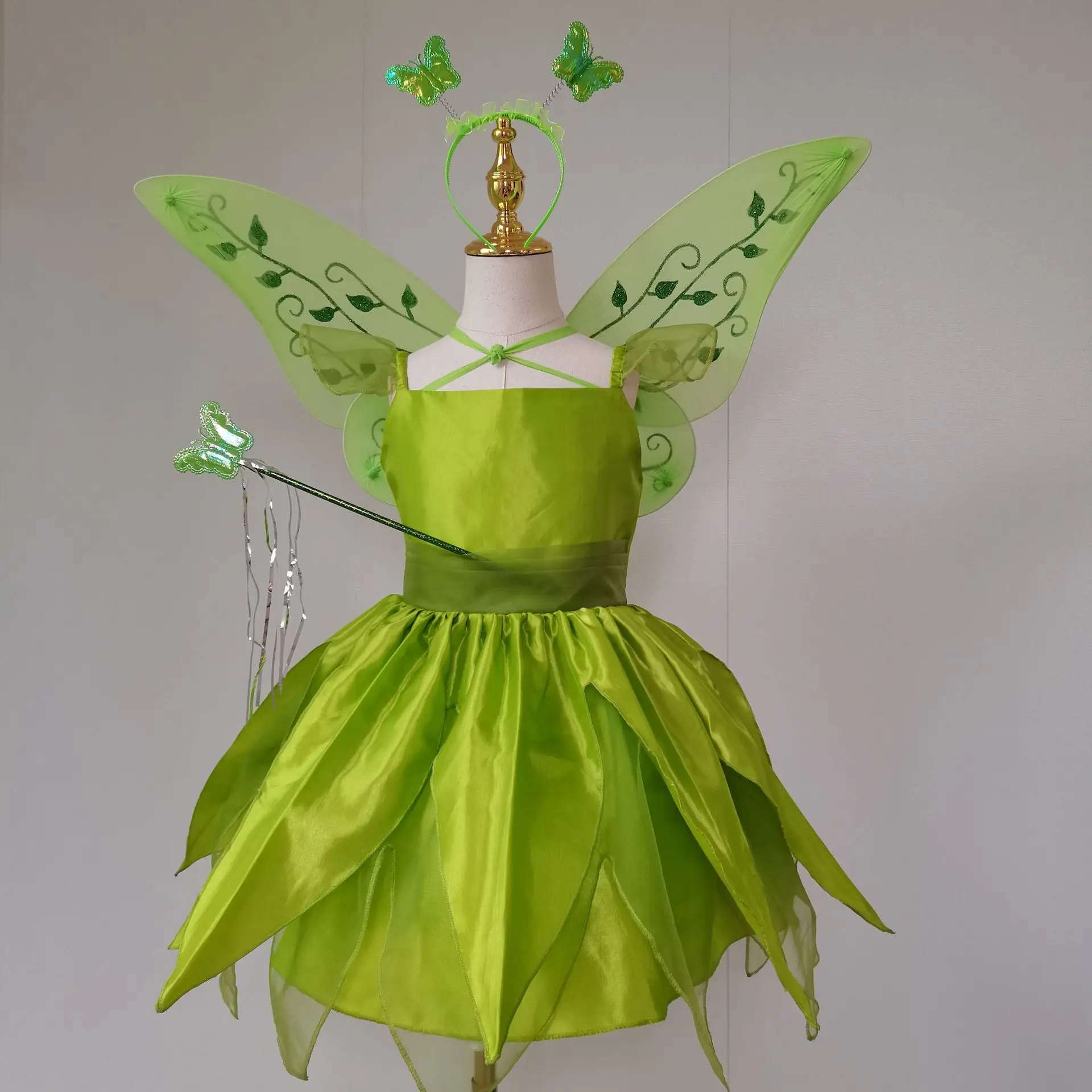 2022 Рождественский костюм Питера Пэна для мальчиков Детский косплея из аниме