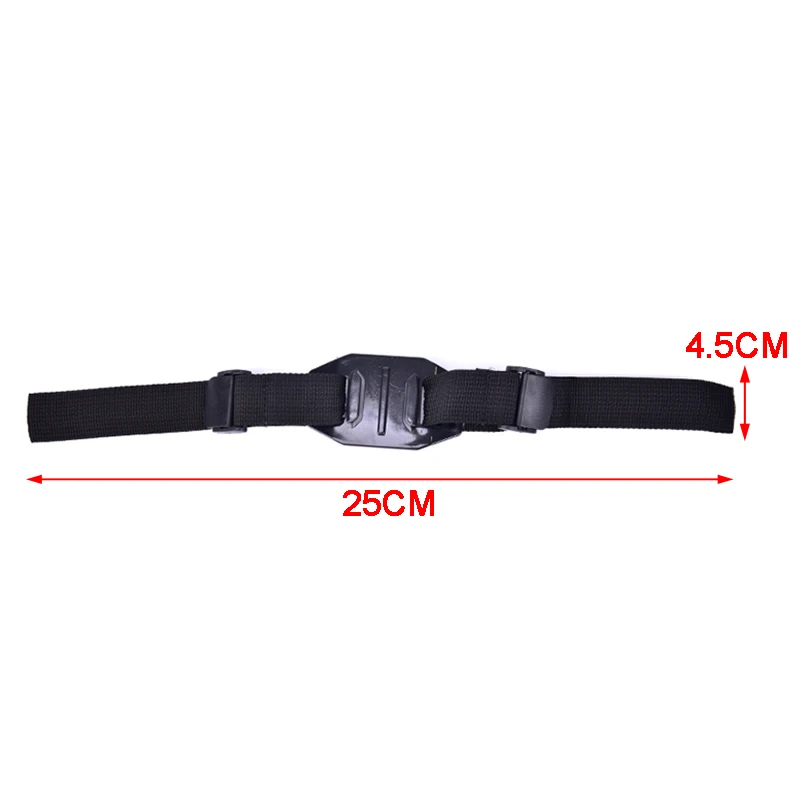 1 шт. Регулируемый черный ремешок для шлема GoPro Go Pro крепление езды на велосипеде