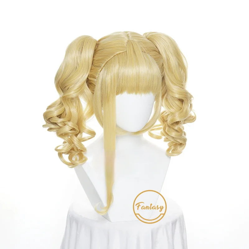 Элизабет Этель Корделия Мидфорд Парик синтетических волос Anime Black Butler Cosplay термостойкий на Хэллоуин+ Бесплатная шапочка.