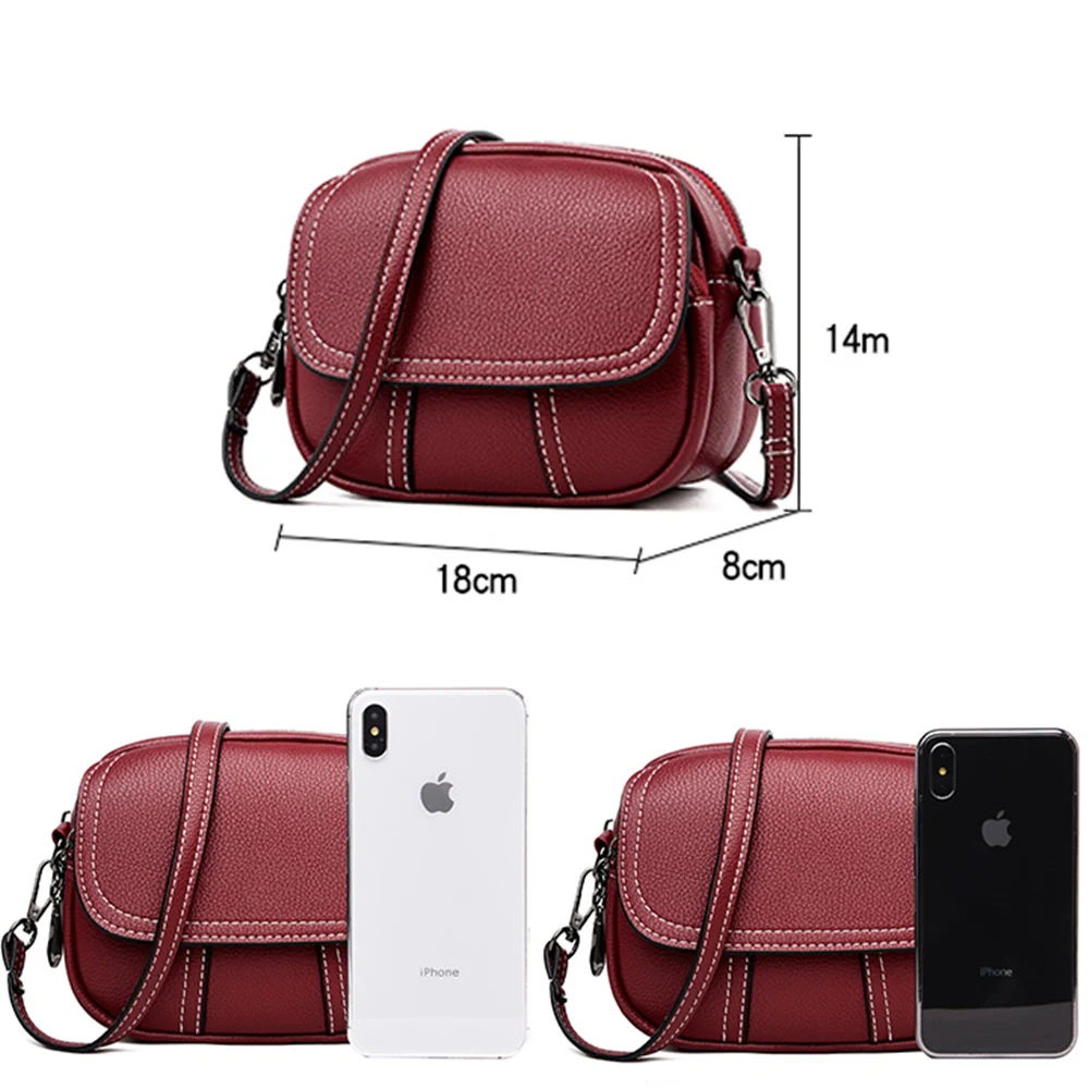 Сумка женская круглая из двух главных сумок роскошный брендовый кожаный