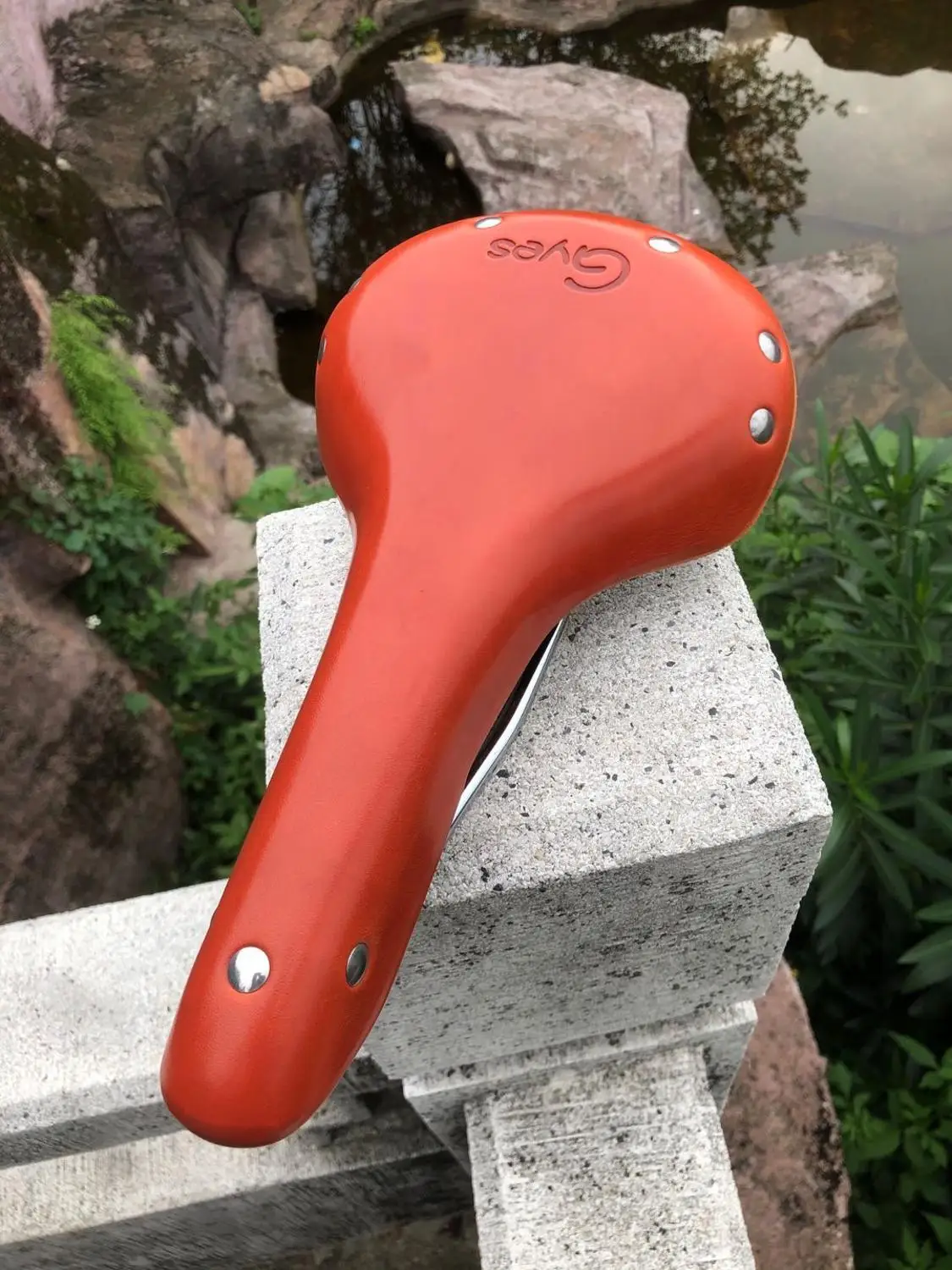 Седло из натуральной коровьей кожи велосипедное седло кожаное GYES 2020 | Спорт и