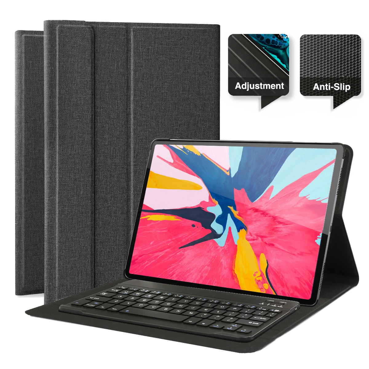 

Чехол-книжка с клавиатурой для iPad Pro 12,9 "2018 3-го поколения