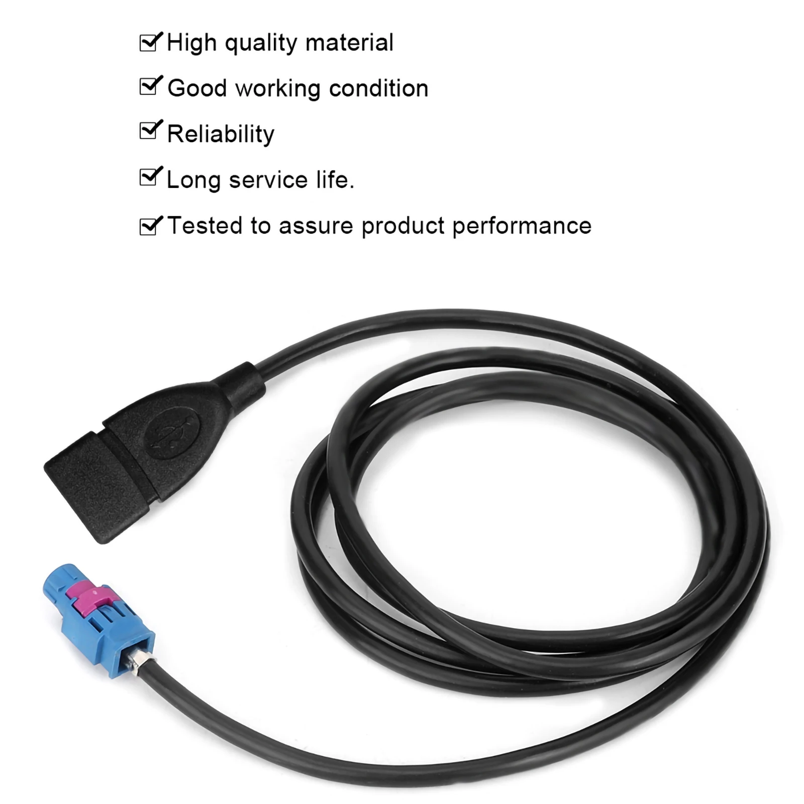 

Host Control Screen USB Cable not easy to rust and wear Fit For Peugeot 308 308s 408 Citroen RCC