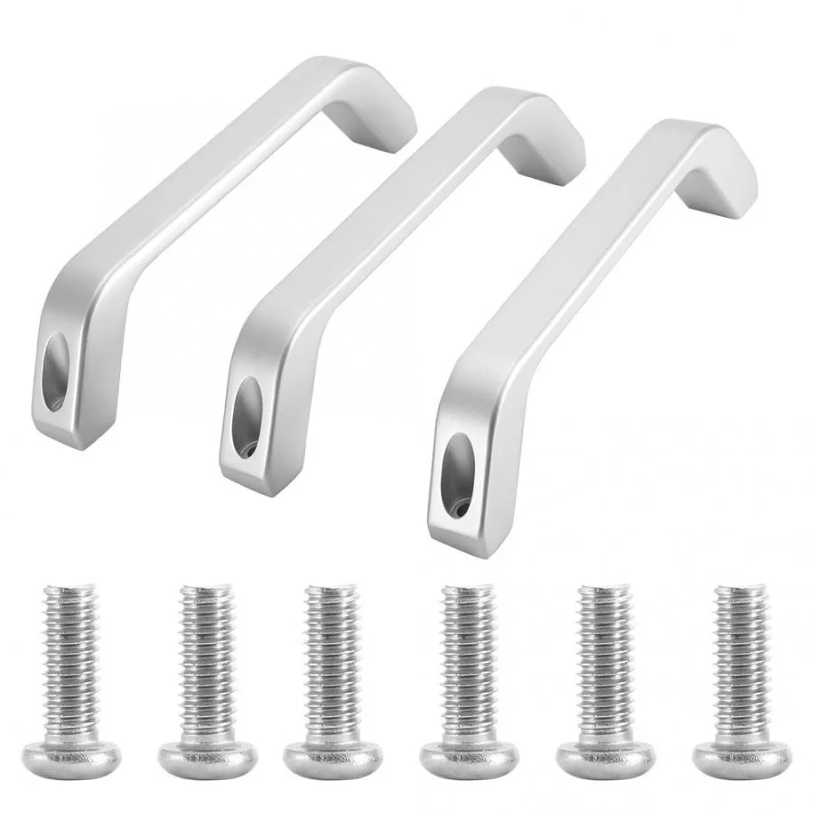 

3pcs/set Aluminum Alloy Car Roof Grip Handle Grab for LADA NIVA Automotive professional spare parts