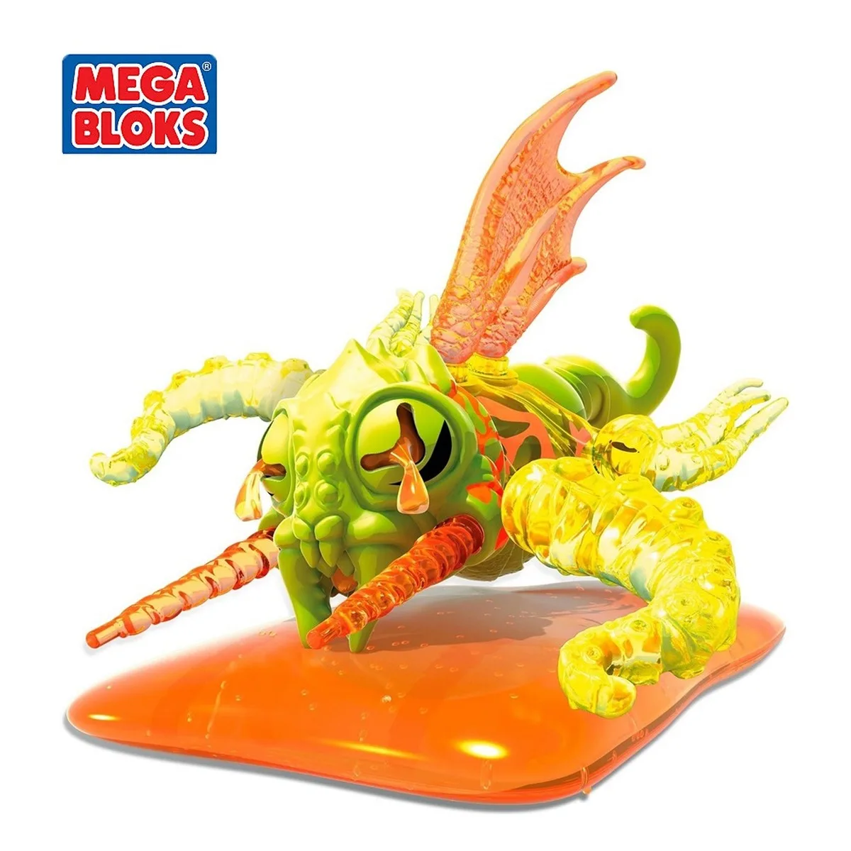 MEGA BLOKS мини монстр слайм разбрызгивающие звери крупиттеры серия строительные