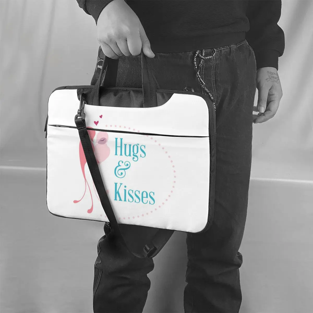

Wifey Laptop Bag Case Cute Business Computer Bag With Handle Shockproof Laptop Pouch