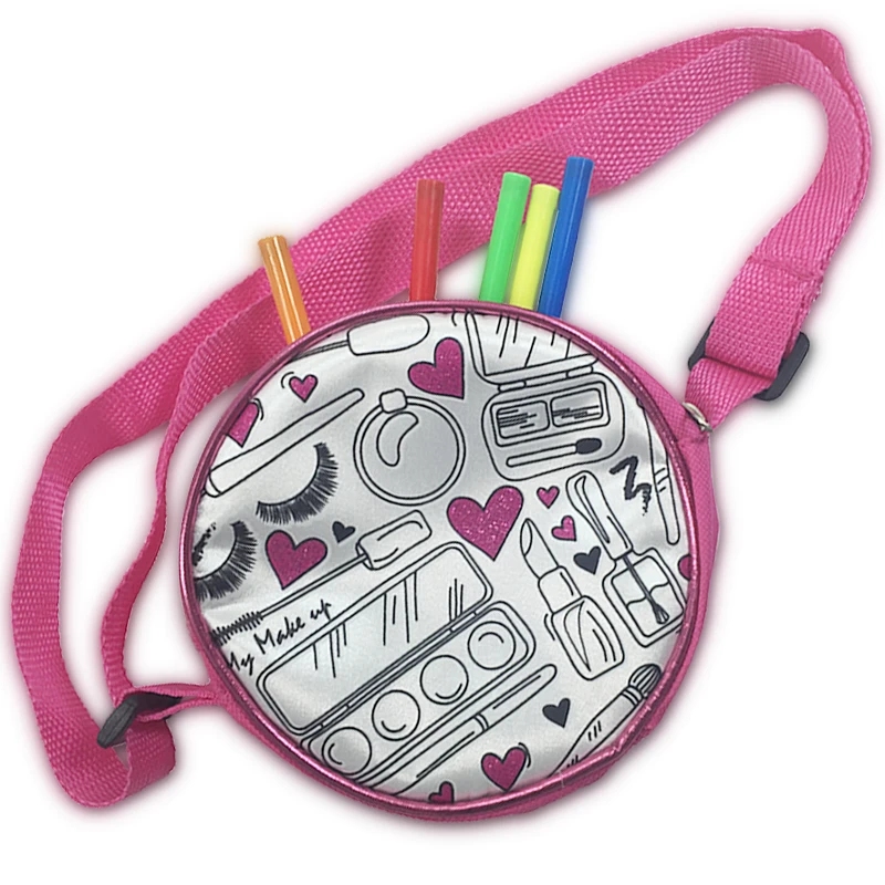 DIY граффити сумка ручной работы живопись детский сад слинг сумки Рисование