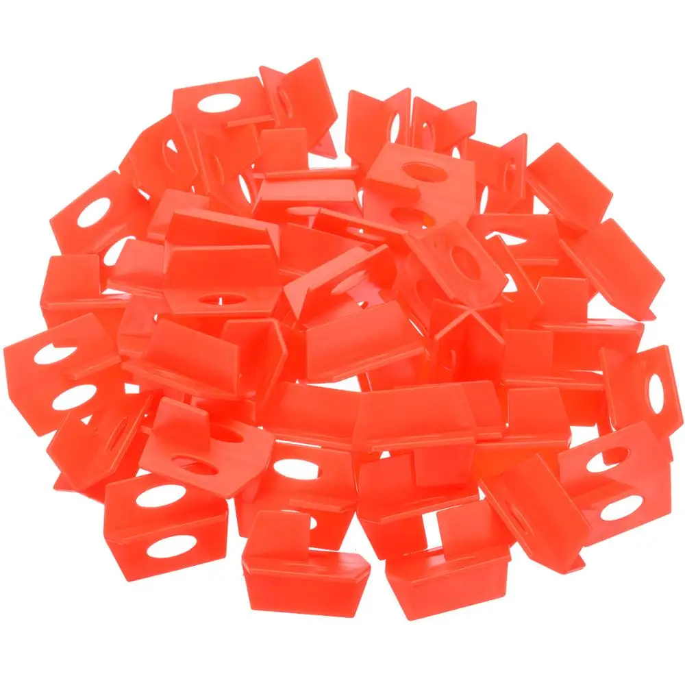 

50Pcs 1/16'' Tile Leveling System For Floor Wall Construction Tools Tile Level Wedges Tile Spacers Floor Wall Construction Tools