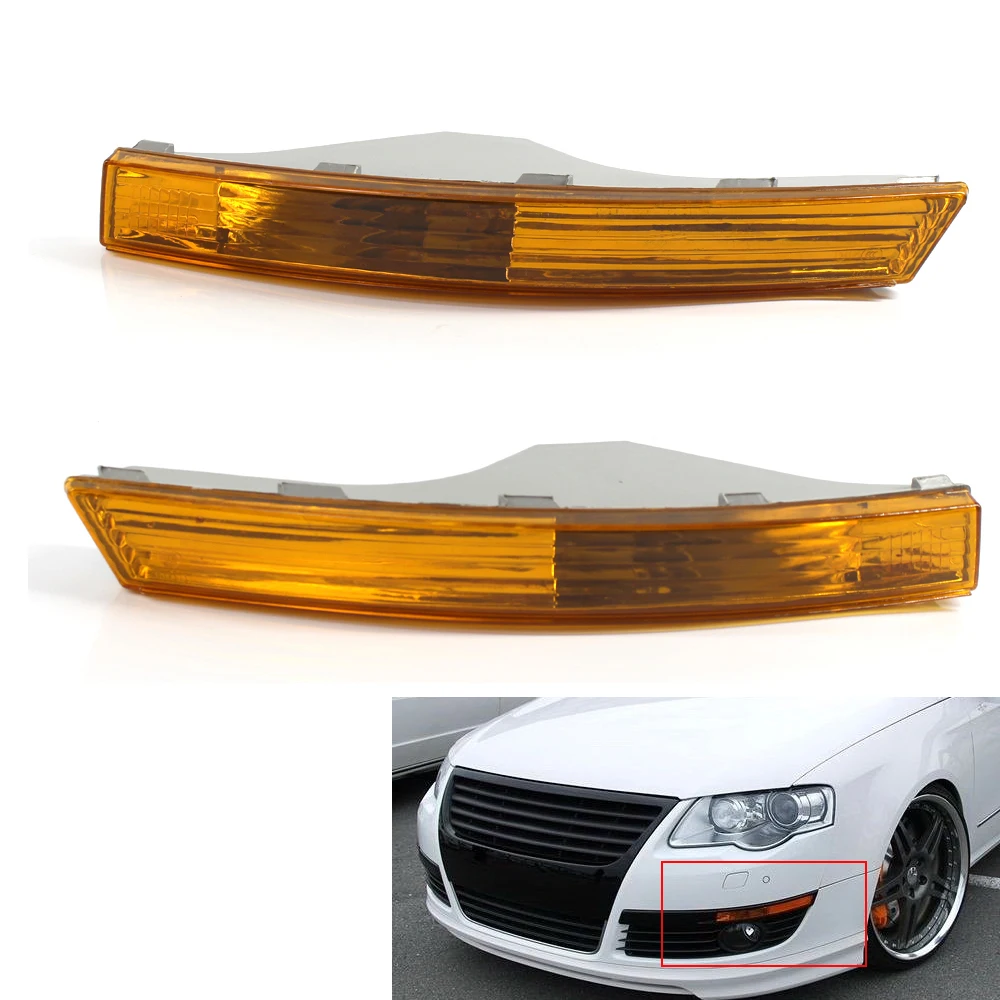 Указатель поворота для парковки угловой габаритный фонарь левый и правый VW Passat B6