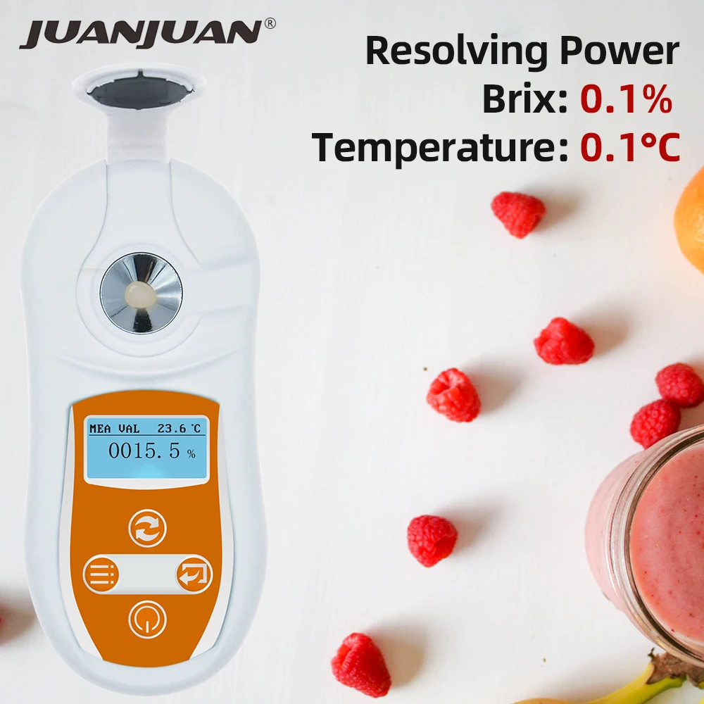 Цифровой рефрактометр Brix измеритель содержания сахара в винах|Рефрактометры| |