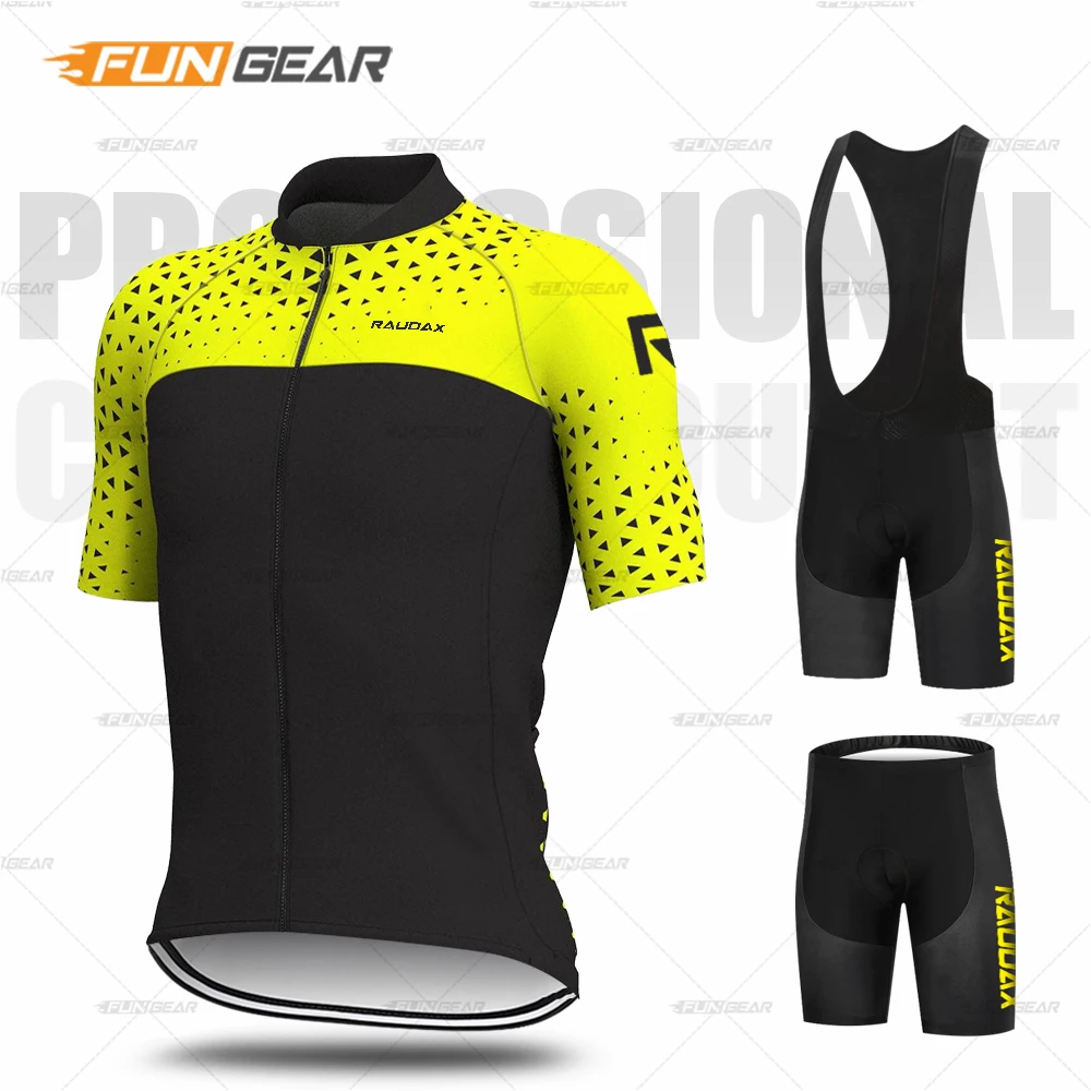 

Men Clothes Team Cycling Jersey Set Cycle Cltohing Breathable MTB Uniform Ropa Ciclismo Hombre Triathlon Skinsuit