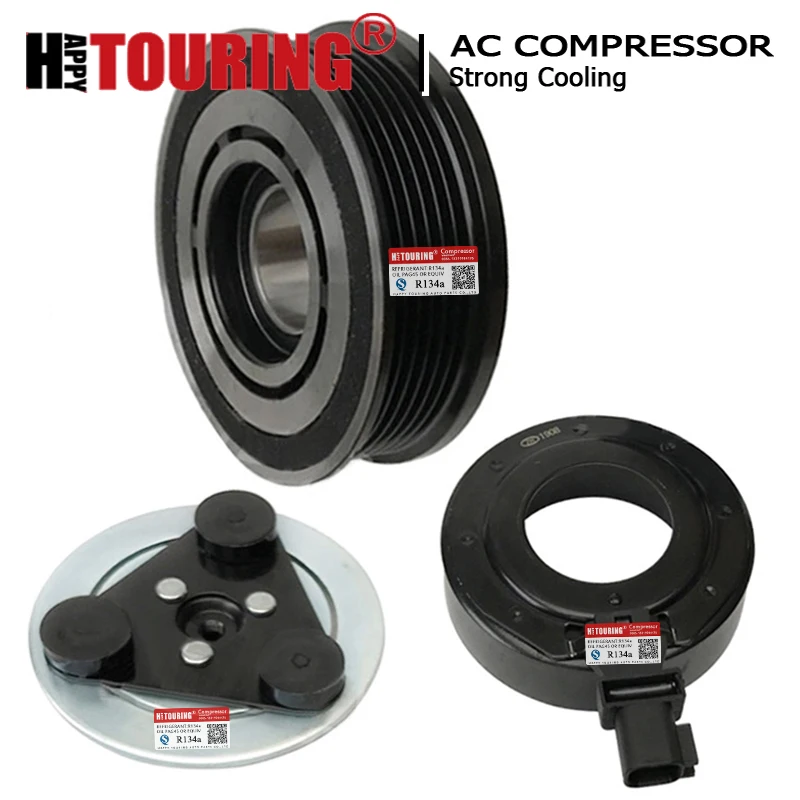 Магнитное сцепление компрессора переменного тока для Volvo XC60 S80 2 AS V70 3 LAND ROVER LR2 RANGE