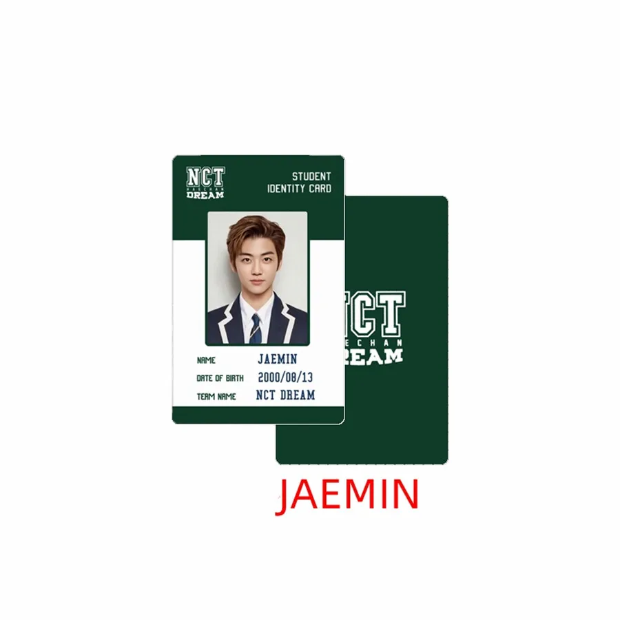 Kpop NCT мечта ПВХ фото карта Jaemin Jeno автограф Фотокарта HD Коллекционная карта