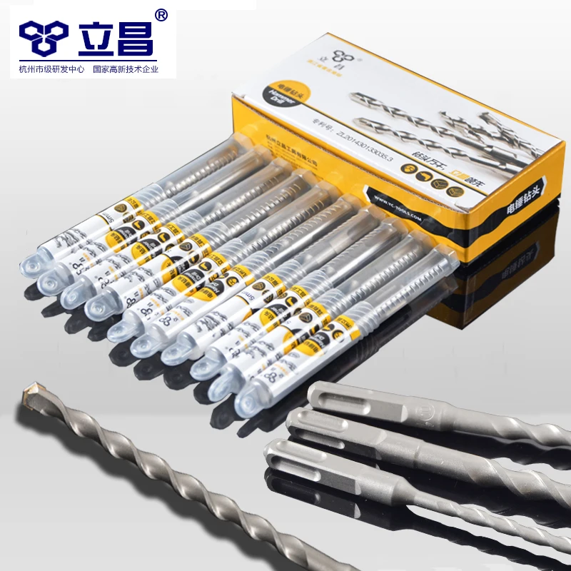 Набор сверл для электродрели LICHANG Sds Plus 2 шт. металлические стены бетон твист