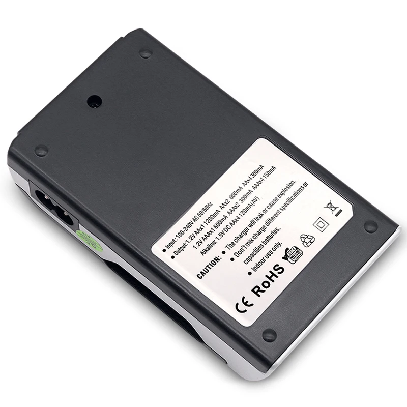 Зарядное устройство универсальное 4 слота ЖК-дисплей умное интеллектуальное