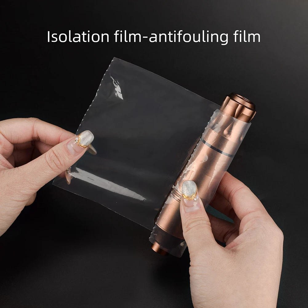 

Disposable Tattoo Barrier Film 1200Pcs/Roll Plastic Clear Wrap Cover Preservative Film Permanent Makeup Tattoo Supplies