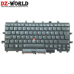 portuguese backlit keyboard for lenovo thinkpad x1 carbon 4th gen 4 mt 20fb 20fc portugal backlight teclado sn20k74768 00pa720 free global shipping