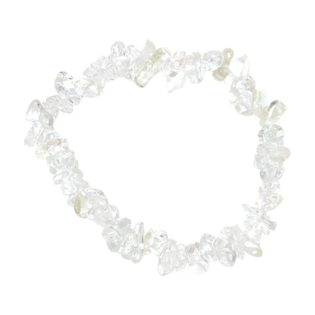 Натуральный драгоценный камень 5-8 мм чип бусины эластичный браслет Исцеление Re iki