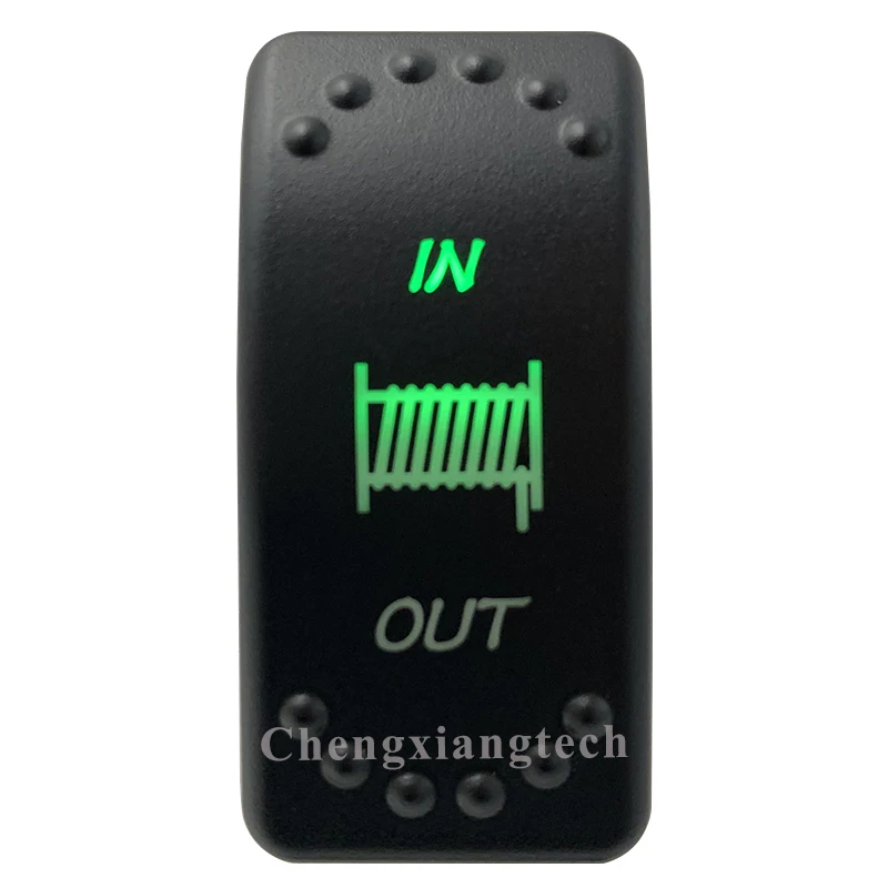 12V 20A 24V/10A автомобиль Лодка 7 контактов зеленый светодиод (ВКЛ) Off (On) переключатель
