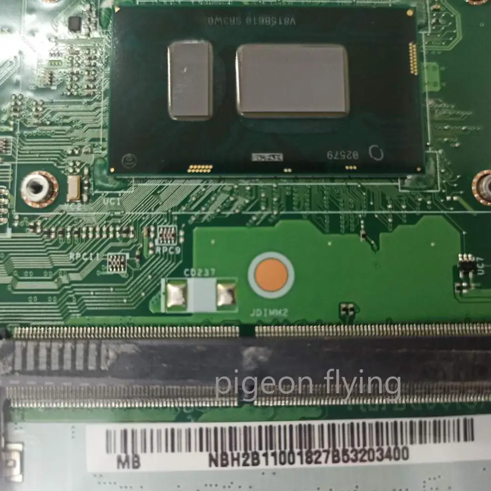 

C5V01 LA-E891P for Acer A515-51 motherboard mainboard NBGSW11001 REV:2A CPU:I5-8250U RAM:4G DDR4 100% test OK