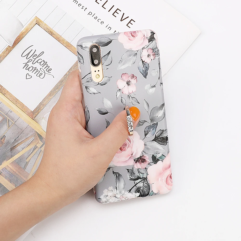Ретро зеленый лист чехол для телефона для huawei mate 30 Lite mate 30 Pro P20 P30 Lite P20 P30 Pro mate 20 чехол мягкий IMD чехол для задней панели телефона