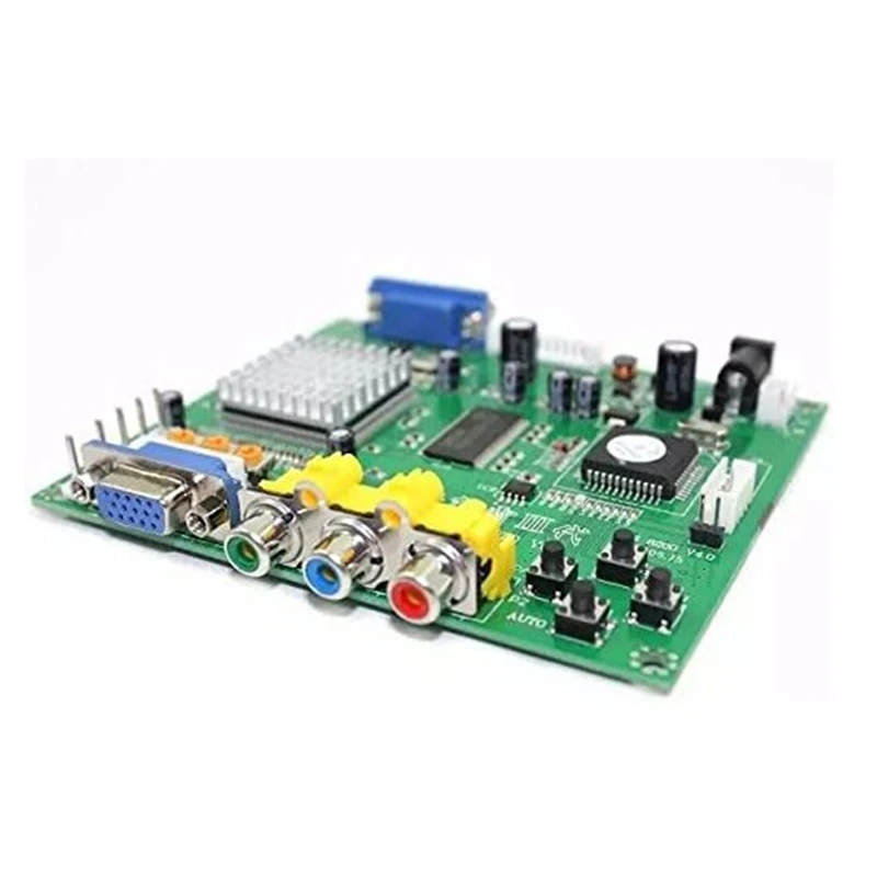 Для аркадных игр плата преобразователя сигнала CGA/YUV/EGA/RGB в VGA HD (двойной выход)