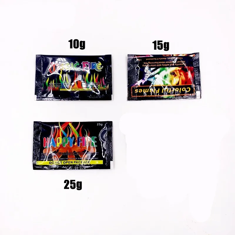 Новый Мистический Огонь окрашенный огненный пламя для костра фейерверк огонь