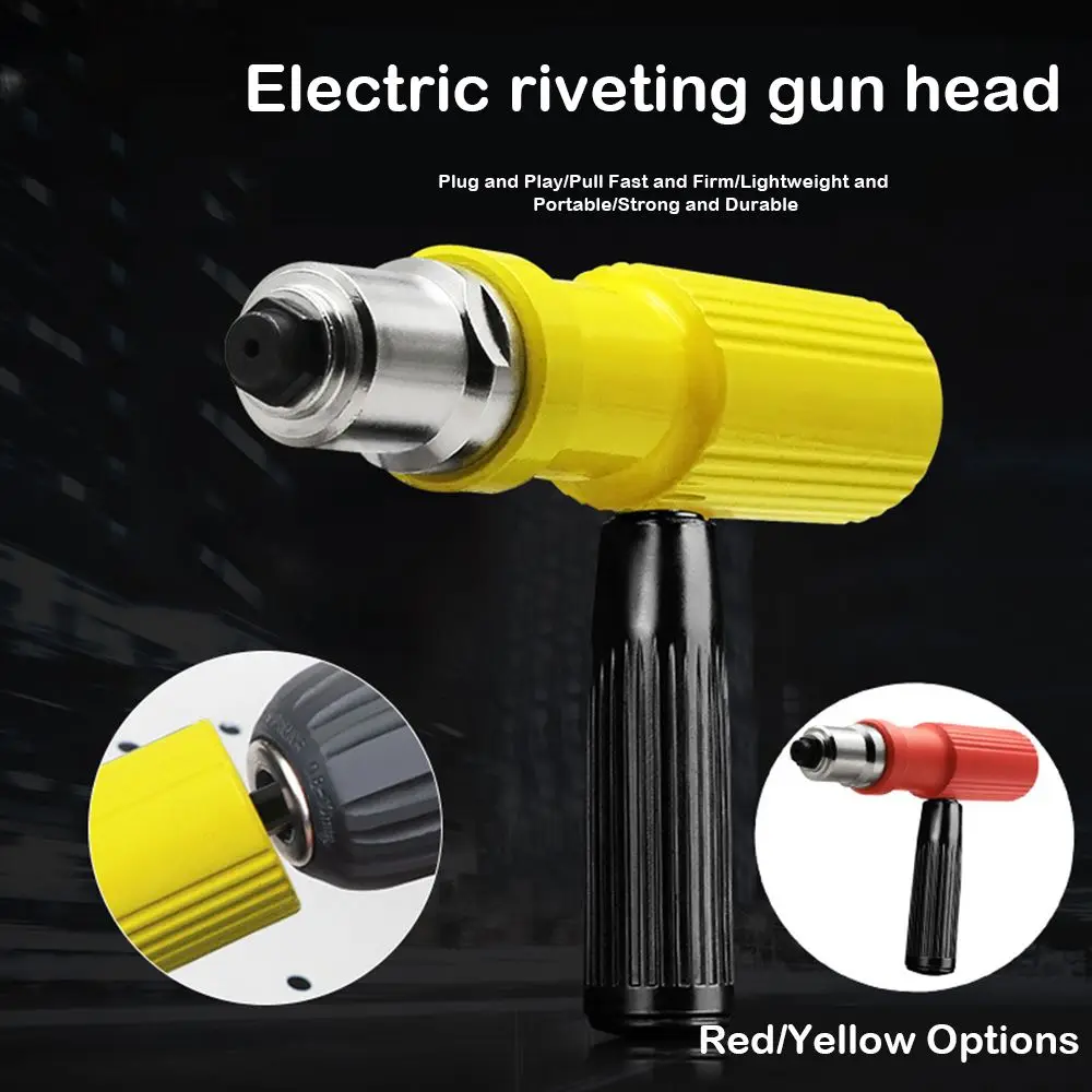 Электрический заклепочный гайковерт поп заклепка адаптер для дрели сопло