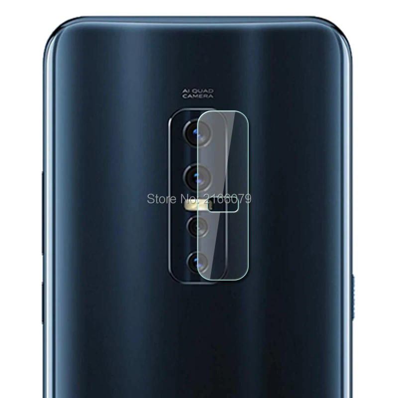 10 шт./партия для vivo V17 Pro 6,4" Прозрачная задняя камера защитная крышка для объектива Мягкий закаленное защитный из стеклянной пленки