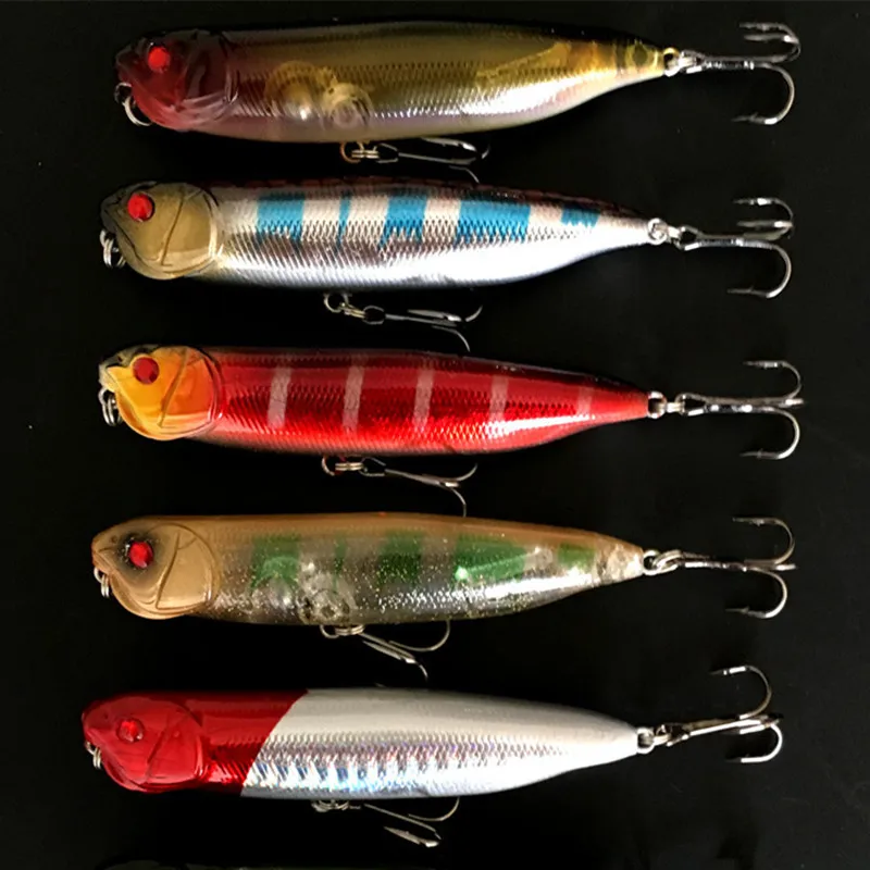 

Ufishing Topwater Fishing Pencil Lure Wobbler 10.5cm/11g Pike Bait 1Pcs/Lot Surface Hard Baits